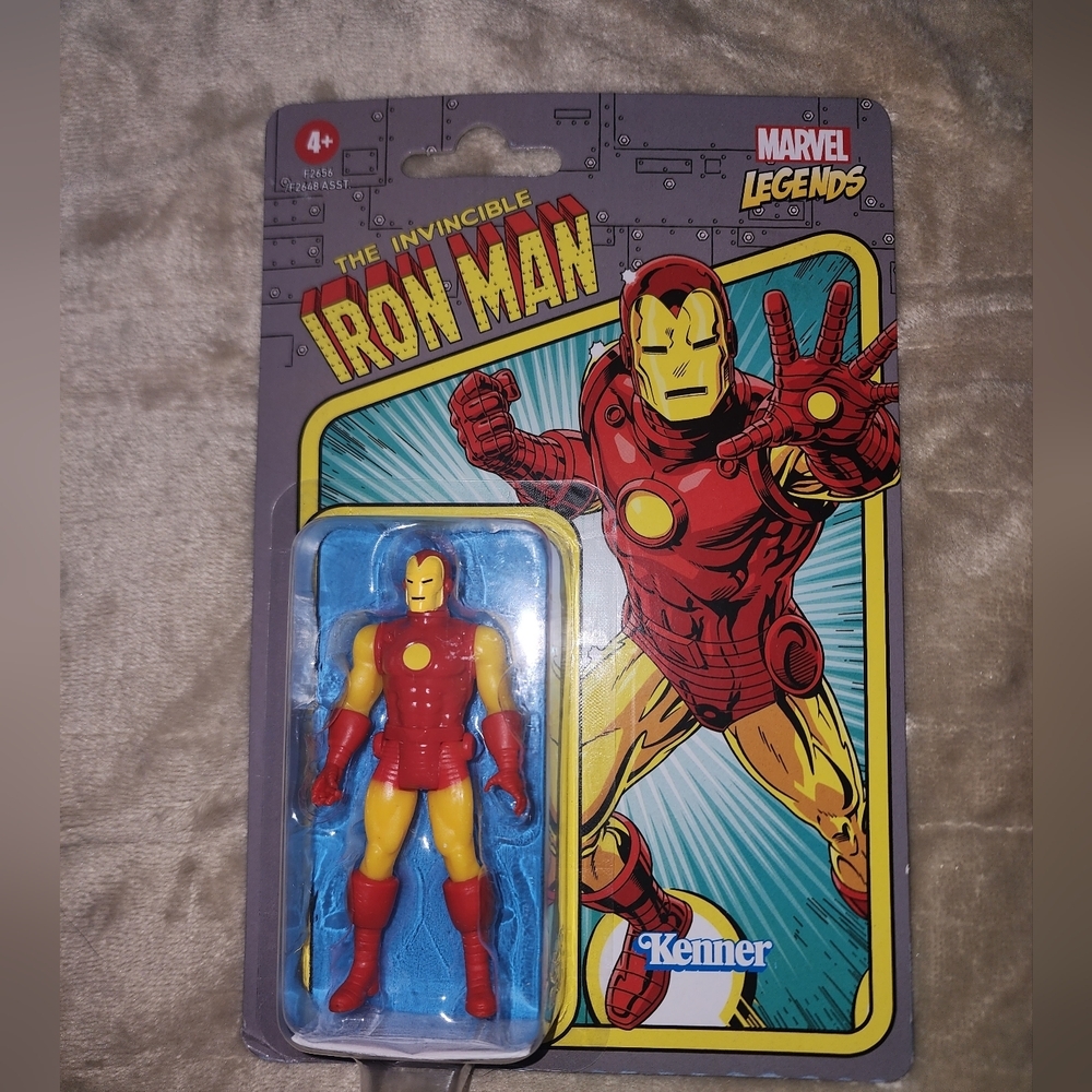 Marvel Legends Retro Collection Series 2 Iron Man Action Figure